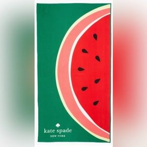 Kate Spade watermelon beach towel NWT